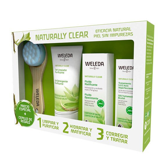 PACK NATURALLY CLEAR RITUAL - WELEDA aloe